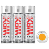 3X WRX Autumn Yellow Spray Paint 400ml Spray Paint